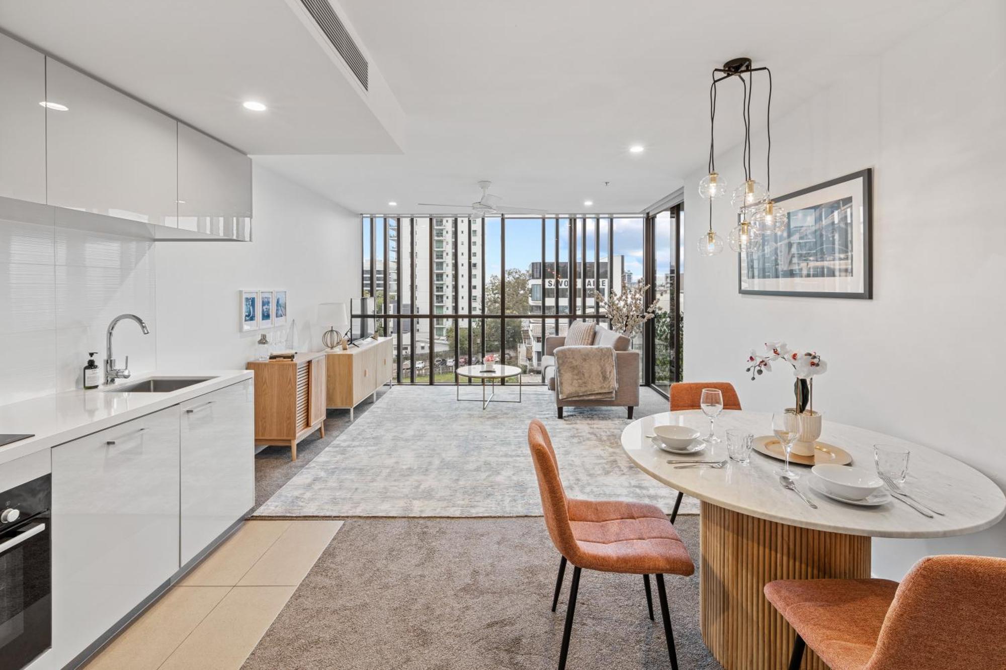 Hearty Milton Apartments Μπρίσμπεϊν Εξωτερικό φωτογραφία
